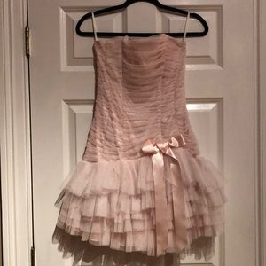 Stunning Jessica McClintock strapless dress size 6